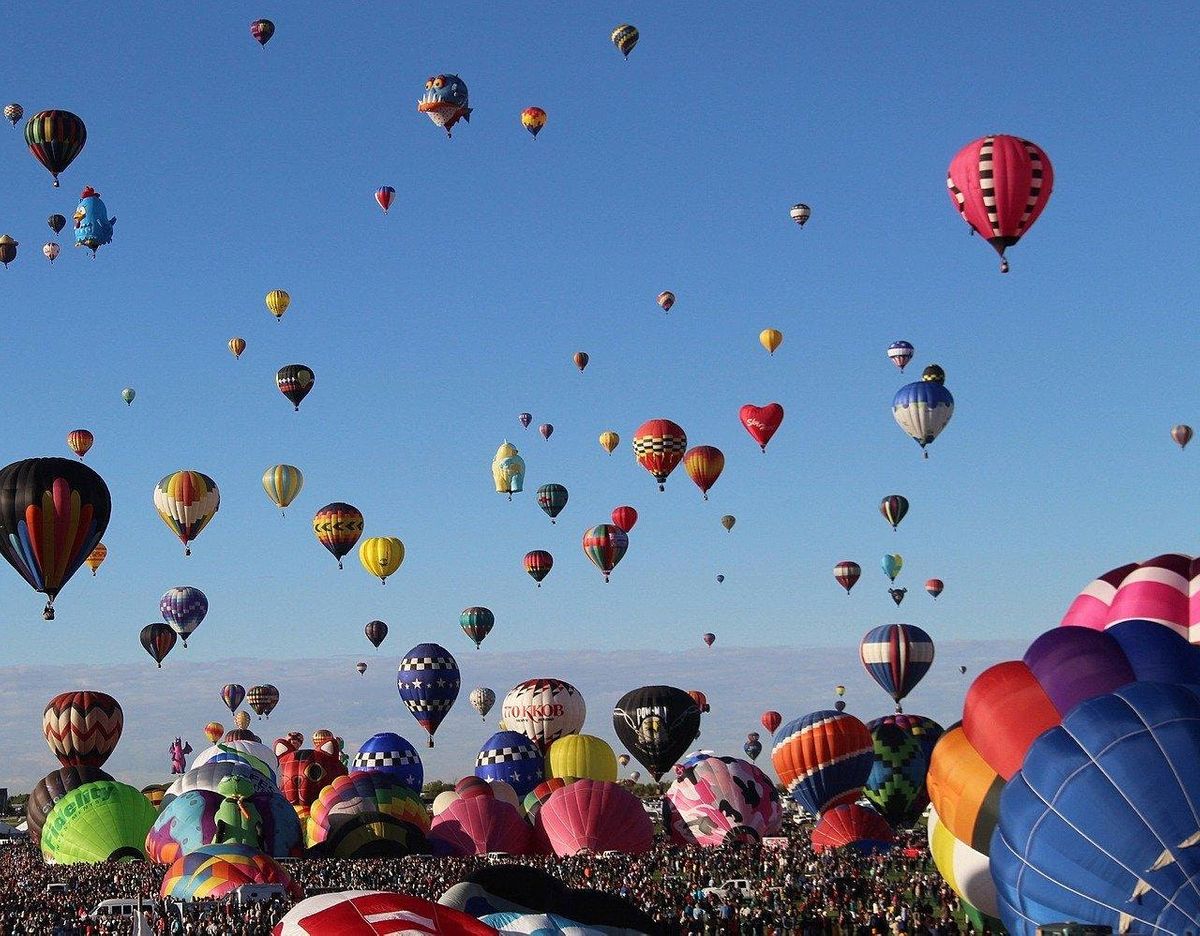 USA New Mexico Balloon Fiesta & Santa Fe, Albuquerque International