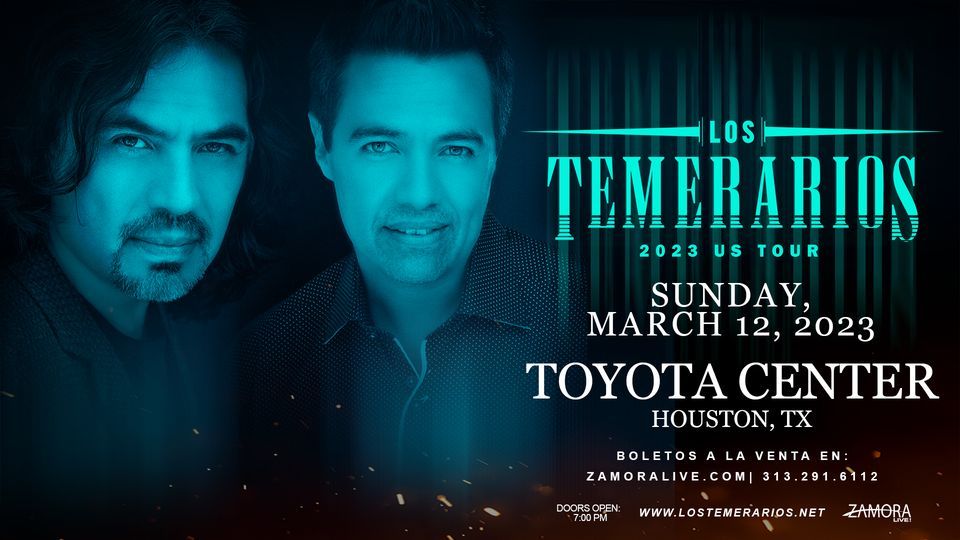 Los Temerarios Houston, TX, March 13 2025 Online Event AllEvents.in