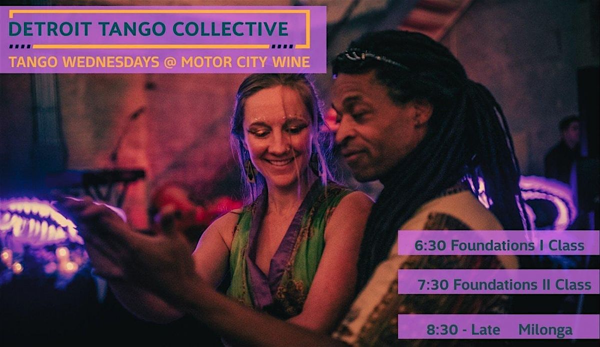 Tango Wednesdays @ Motor City Wine