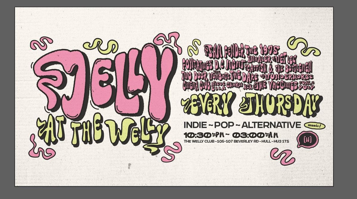 Jelly - The Weekly Indie Disco - 12/06/25 | Event in Kingston Upon Hull | AllEvents