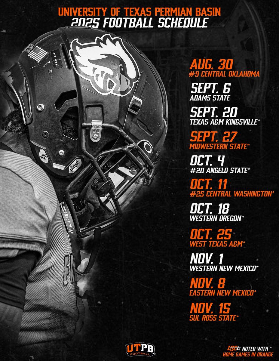 UT-Permian Basin Falcons vs. Central Oklahoma Bronchos, 29 August | Event in Odessa | AllEvents