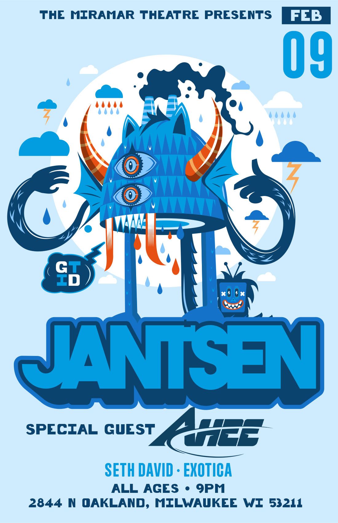 Jantsen at Granada Theater Lawrence, 23 August | Event in Lawrence | AllEvents
