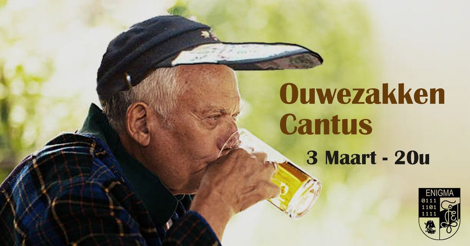 Ouwe Zakken Cantus, BOJ-Raad vzw, Jette, March 3 2023 | AllEvents.in