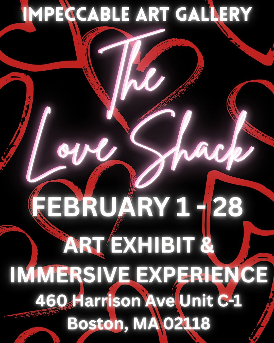 The Love Shack Art Exhibit & Immersive Experience