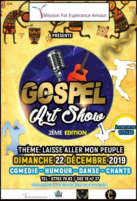 Télécharger gratuitement Images Gospel Art Show At Mindoube Estuaire Gabon Libreville dernière salutations