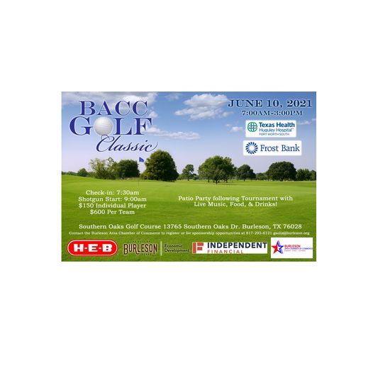 Bacc Golf Classic Southern Oaks Golf Tennis Club Burleson June 10 21 Allevents In