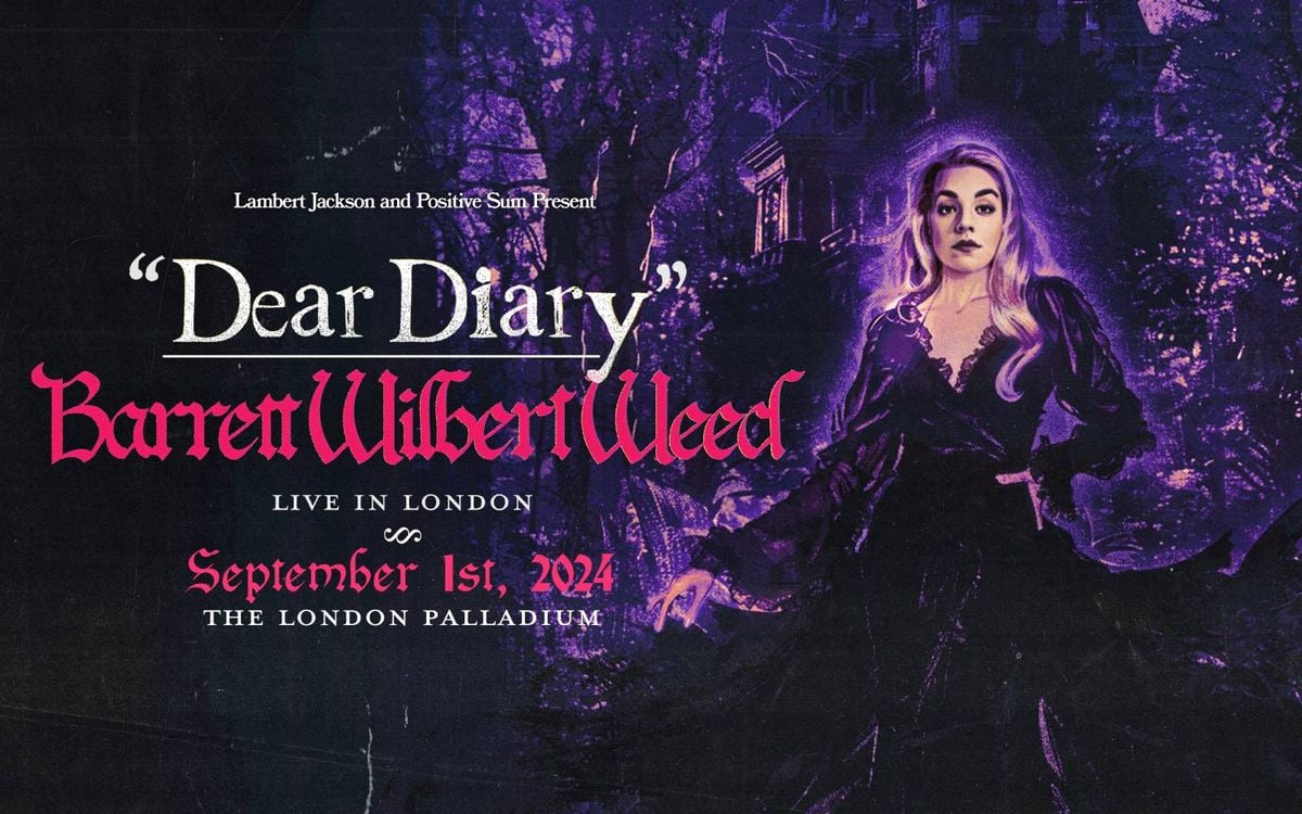 Dear Diary at DeVos Performance Hall, 5 October | Event in Grand Rapids | AllEvents