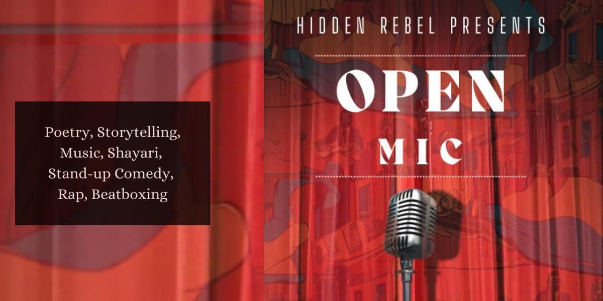 Hidden Rebel Open Mic, 22 November | Event in Pune | AllEvents