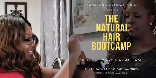Natural Hair Styling Bootcamp At Zamora Natural Braiding