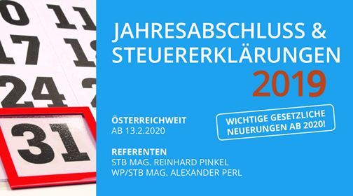 Jahresabschluss Steuererklarungen 2019 Salzburg At Salzburg