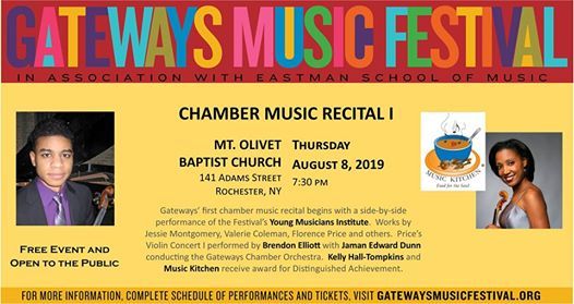 Gateways Music Festival 2019 Chamber Music Recital I At Mount
