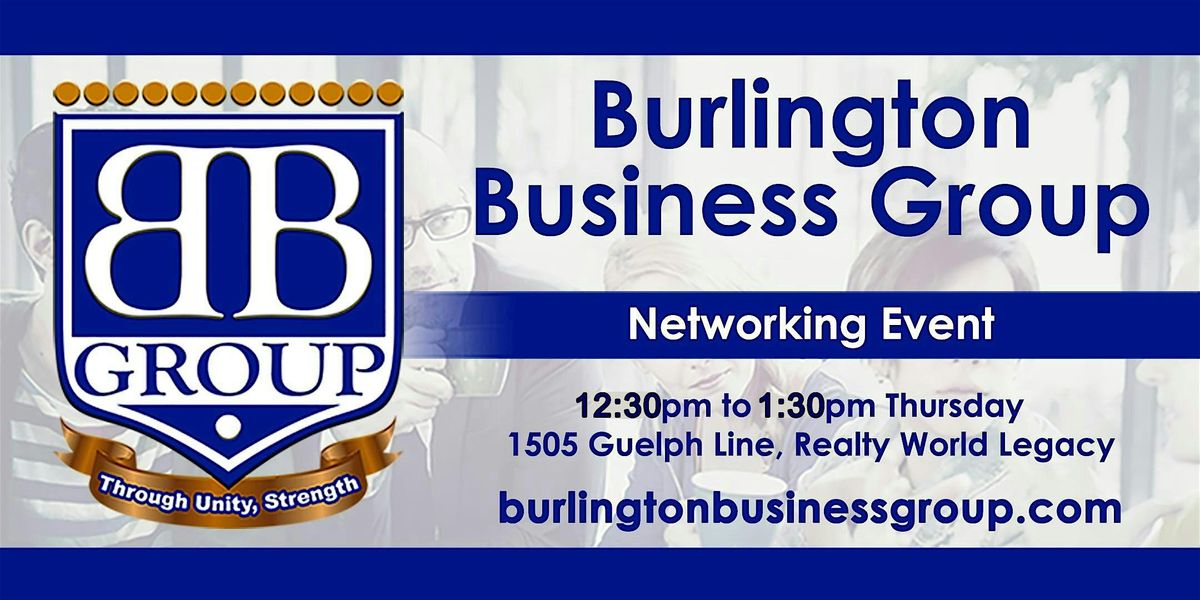 Business Networking, 27 November | Event in Burlington | AllEvents