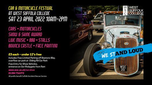 Bury St Edmunds Car Motorcycle Show West And Loud 2022 West Suffolk College Bury St Edmunds April 23 2022 Allevents In Classic Car Events Uk 2022