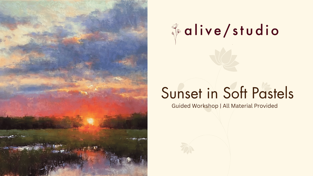 Sunset in Soft Pastels
