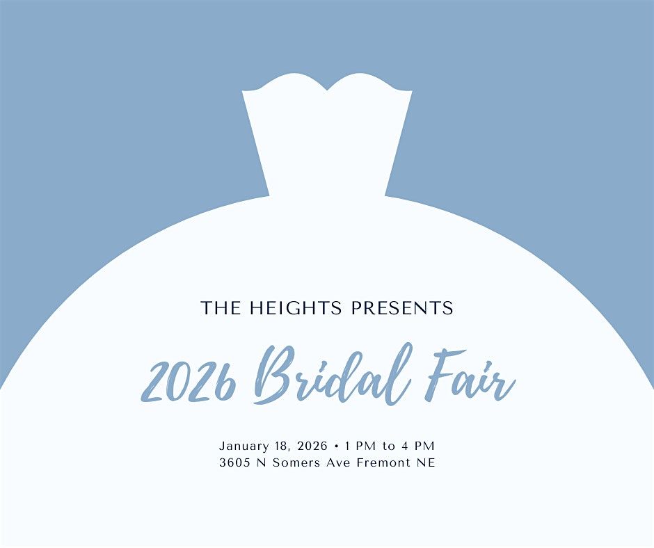 Bridal Fair at The Heights, 18 January | Event in Fremont | AllEvents