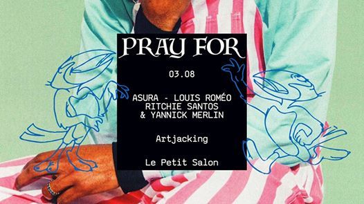 Pray For Artjacking At Le Petit Salon Lyon