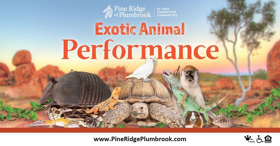 Exotic Animal Performance, Pine Ridge of Plumbrook Senior Living ...