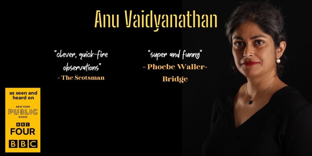 Anu Vaidyanathan Live, 14 December | Event in Chennai | AllEvents
