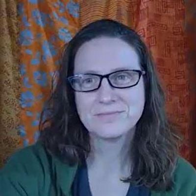 Holly with Country Roads Crafts NC logo