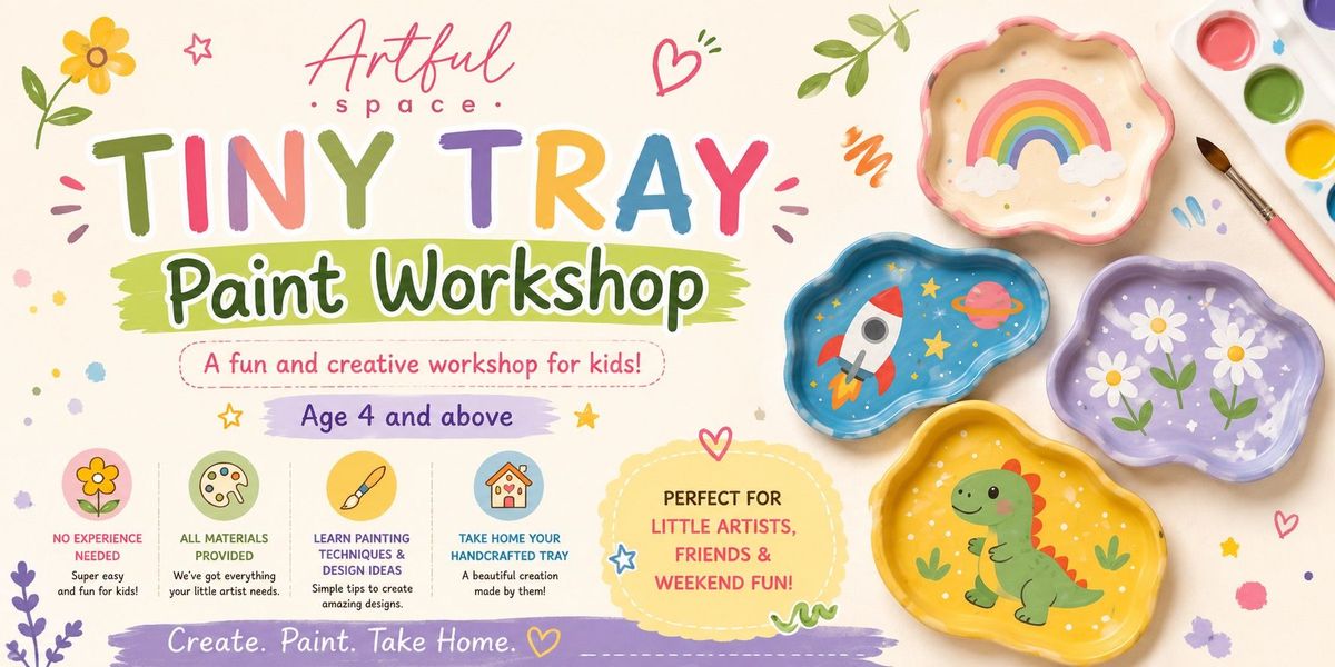 Tinky tray paint workshop