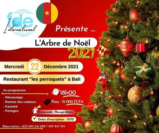 Diner Arbre De Noel Les Perroquets Restaurant Douala December 22 21 Allevents In Diner Arbre De Noel Les Perroquets Restaurant Douala December 22 21 Allevents In