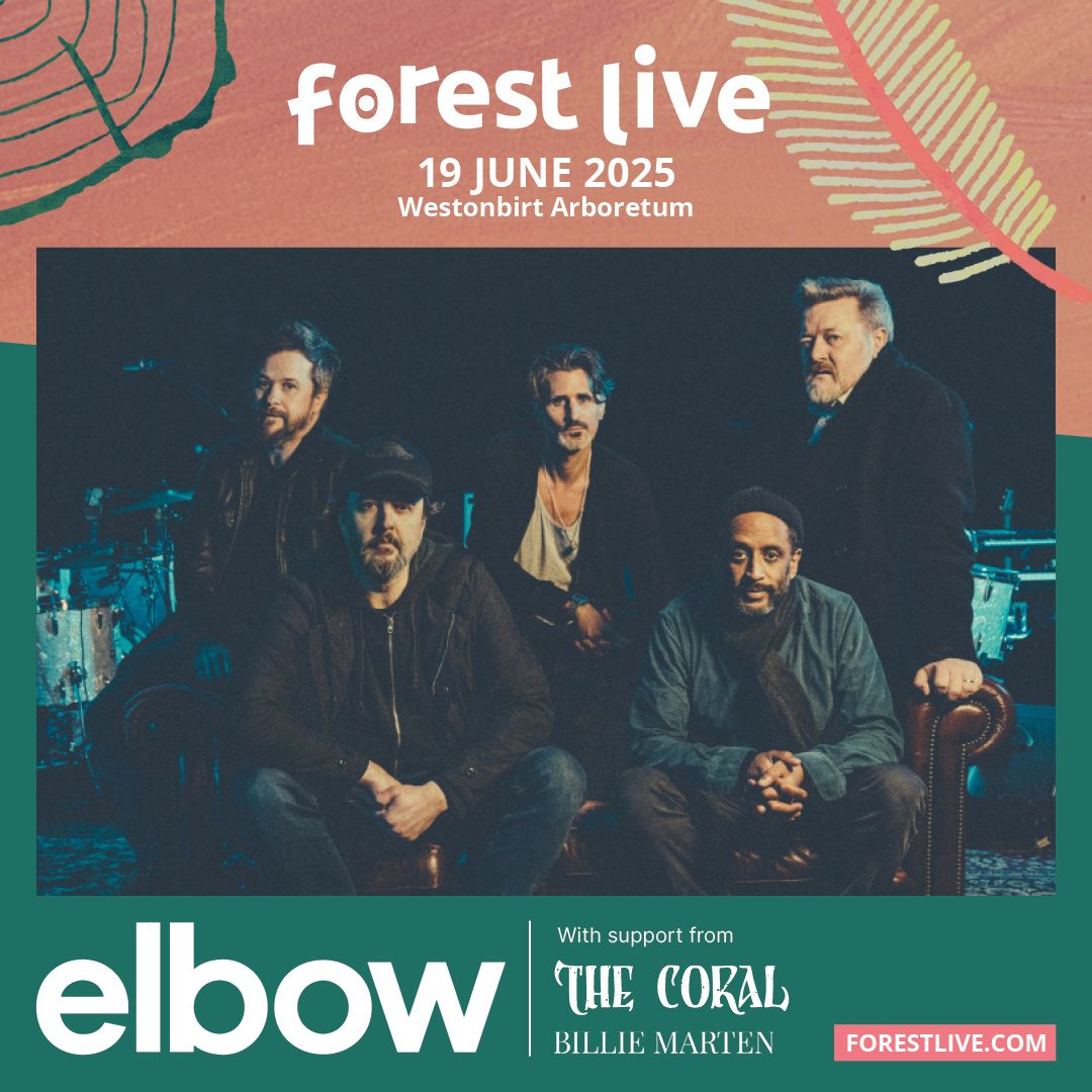 Elbow: Forest Live at Westonbirt Arboretum, 19 June | Event in Chipping Sodbury | AllEvents