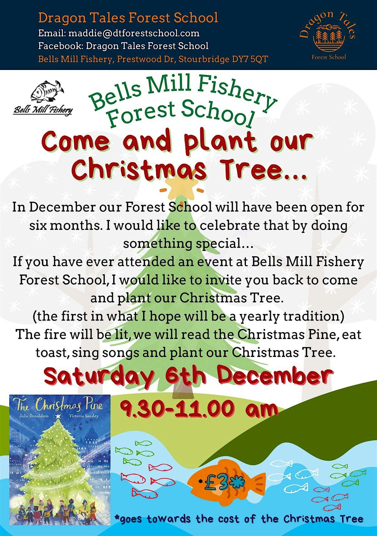 Come and plant our Christmas Tree, 6 December | Event in Stourbridge | AllEvents