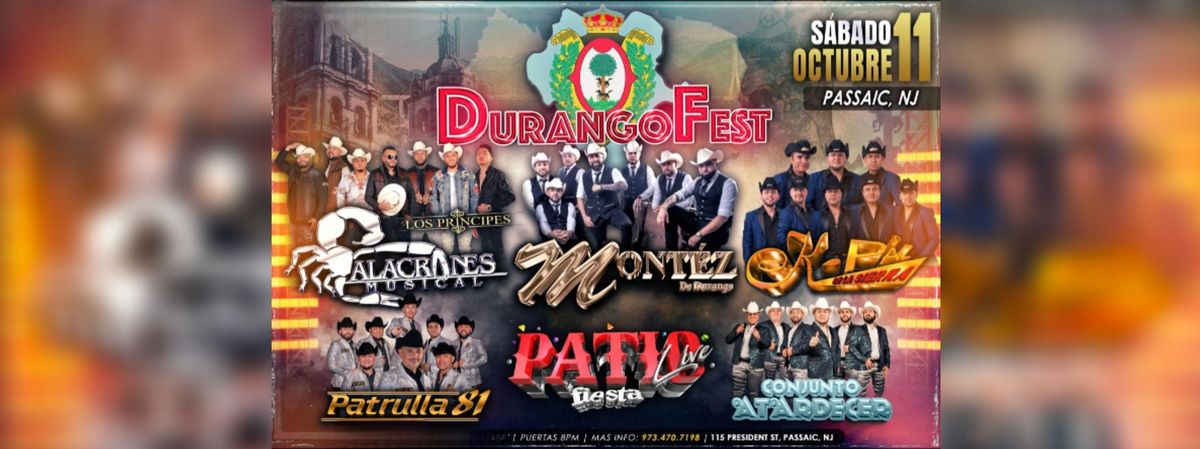 DURANGO FEST EN PASSAIC, 11 October | Event in Passaic | AllEvents