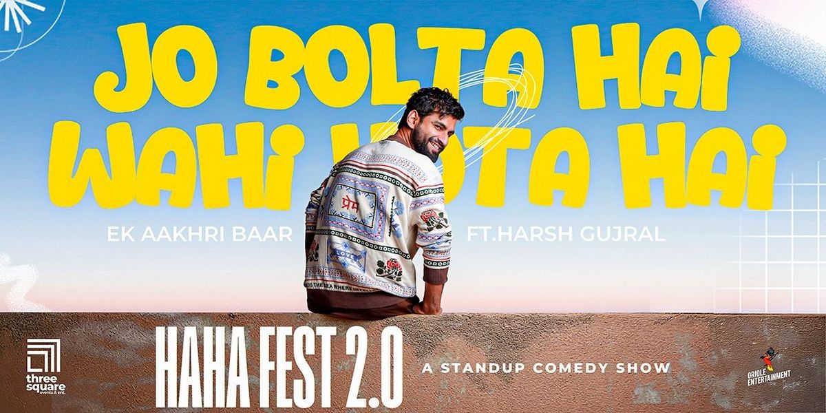 Jo Bolta Hai Wahi Hota Hai-Harsh Gujral (AMRAVATI), 13 July | Event in Amravati | AllEvents