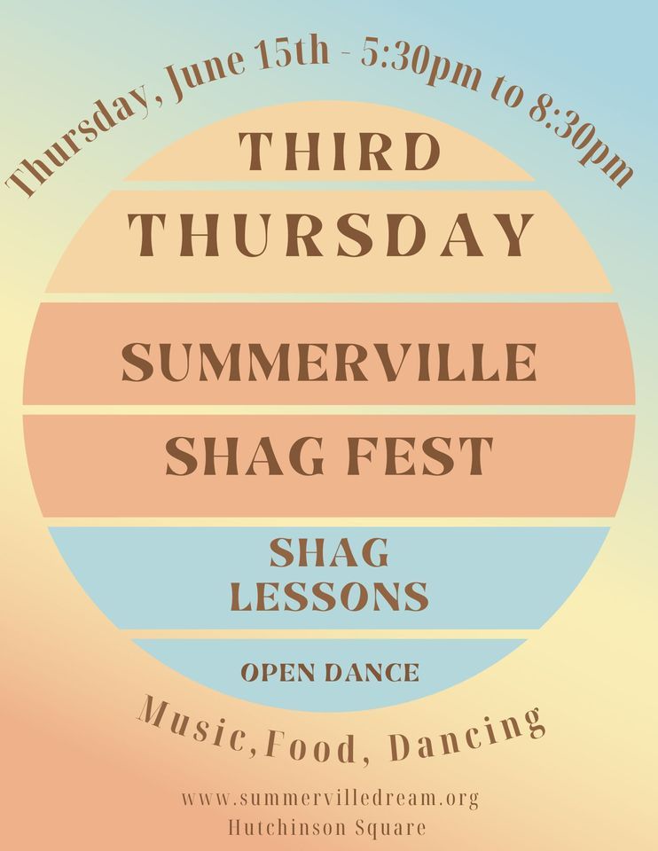 Summerville Shag Fest , Hutchinson Square, Summerville, June 15 2025