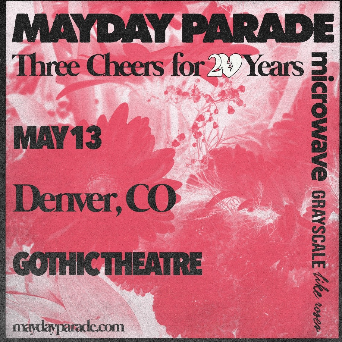 Mayday Parade with Microwave, Grayscale, and Like Roses, 25 May | Event in Asbury Park | AllEvents