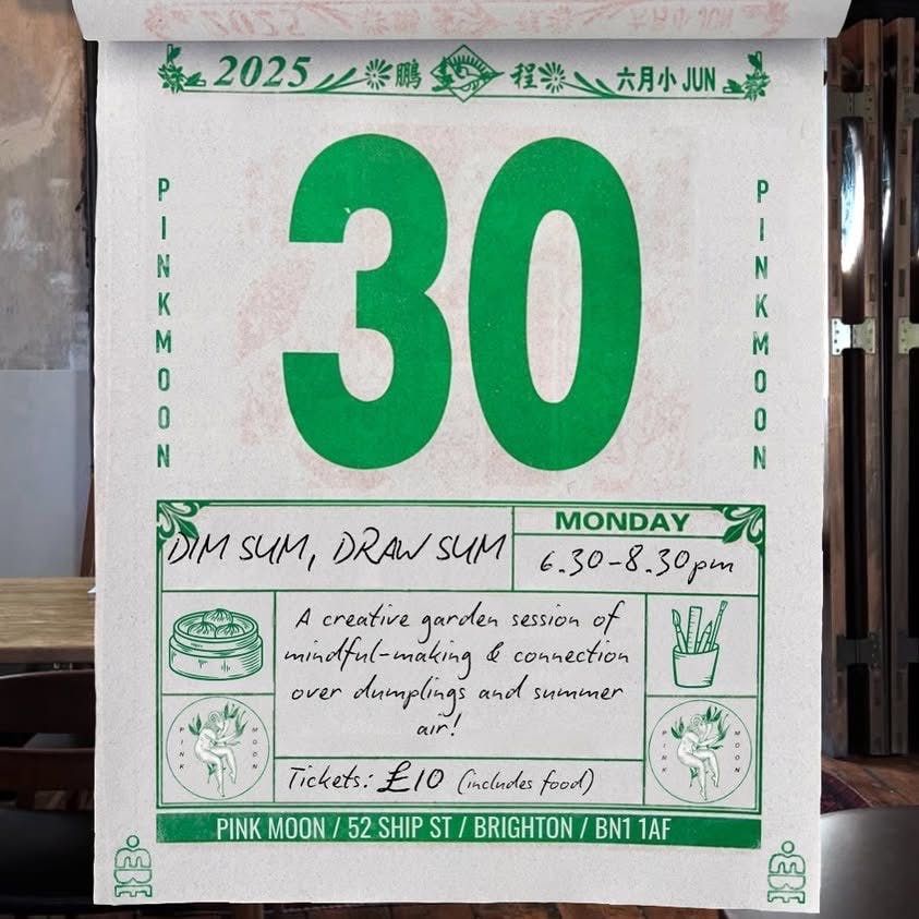 Dim Sum, Draw Sum, 30 June | Event in Brighton | AllEvents
