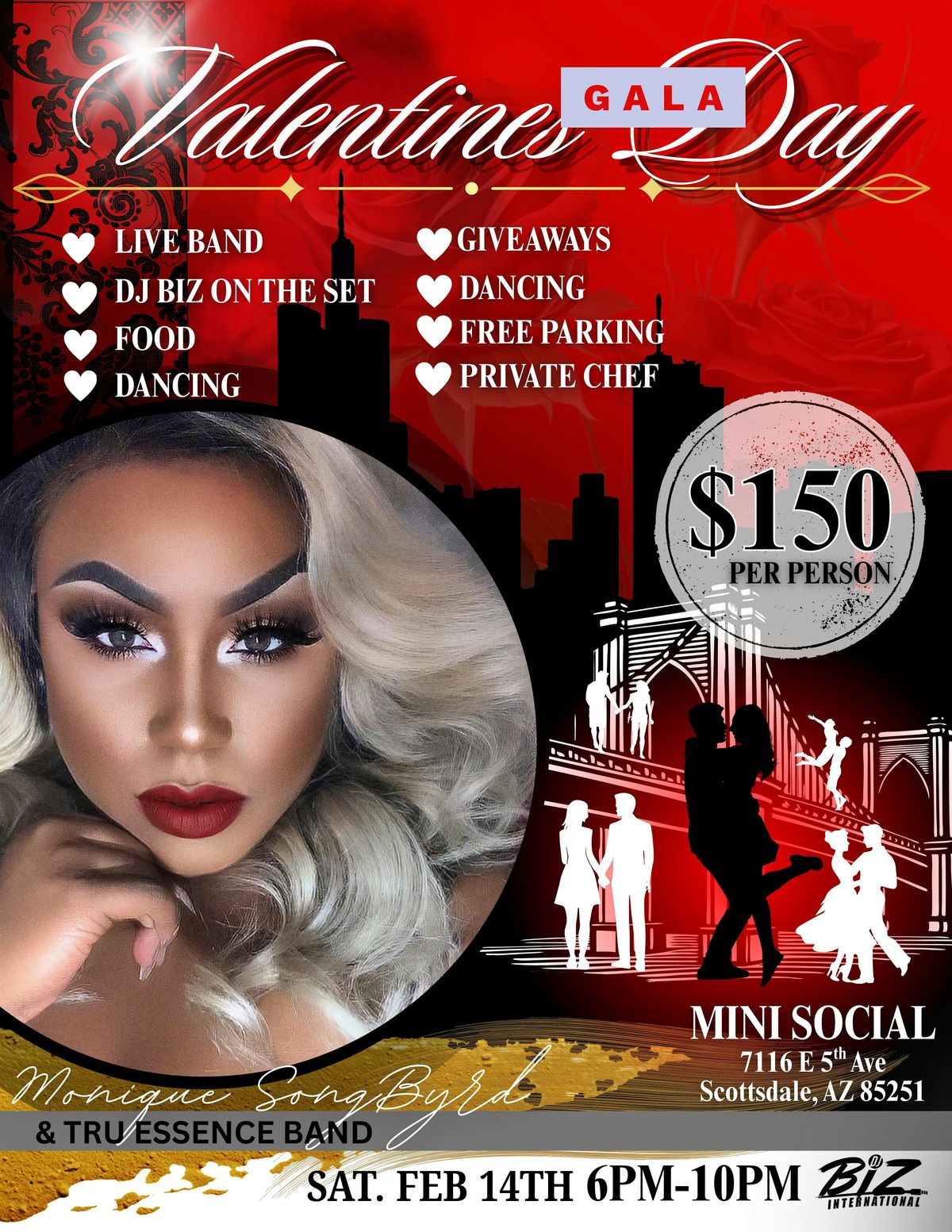 Valentines Day Gala: An Evening Of Love, 14 February | Event in Scottsdale | AllEvents