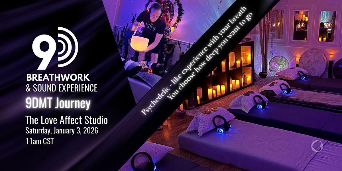 9DMT - 9D Breathwork Journey, 3 January | Event in Dallas | AllEvents