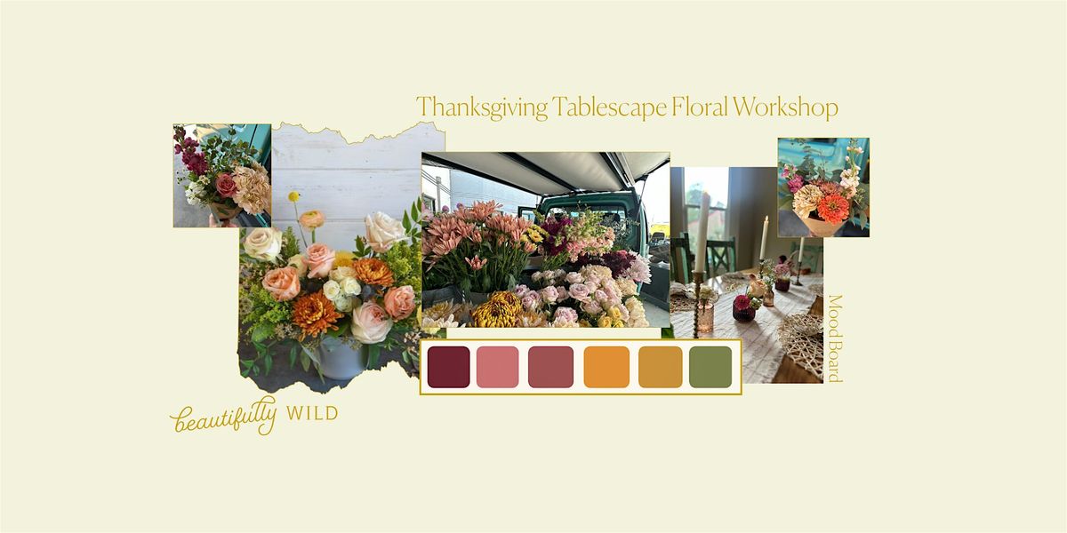 Thanksgiving Tablescape Floral Workshop | Event in Bastrop | AllEvents