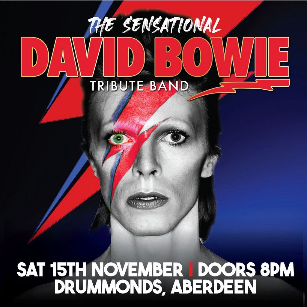 The Sensational David Bowie Tribute Band, 15 November | Event in Aberdeen | AllEvents