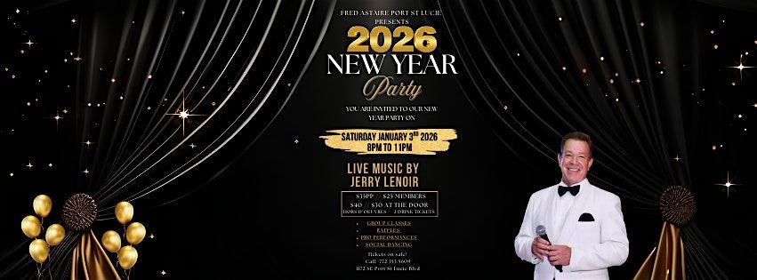 2026 New Years Party, 3 January | Event in Port St. Lucie | AllEvents