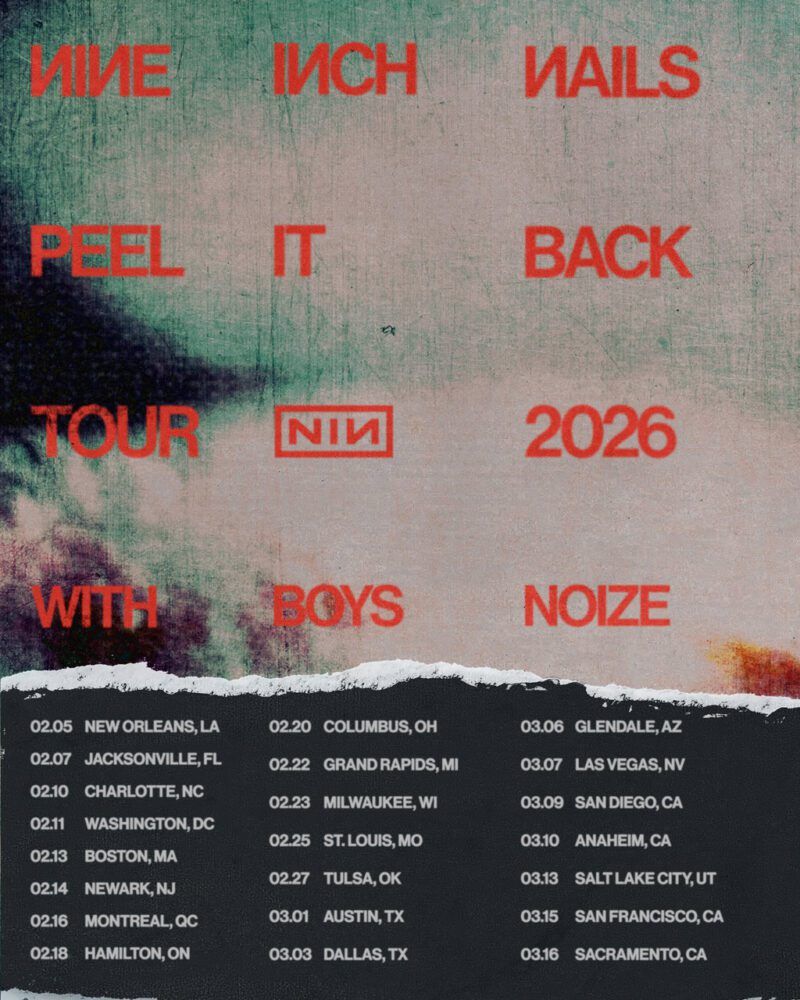 Nine Inch Nails Newark Tickets, 14 February | Event in Newark | AllEvents