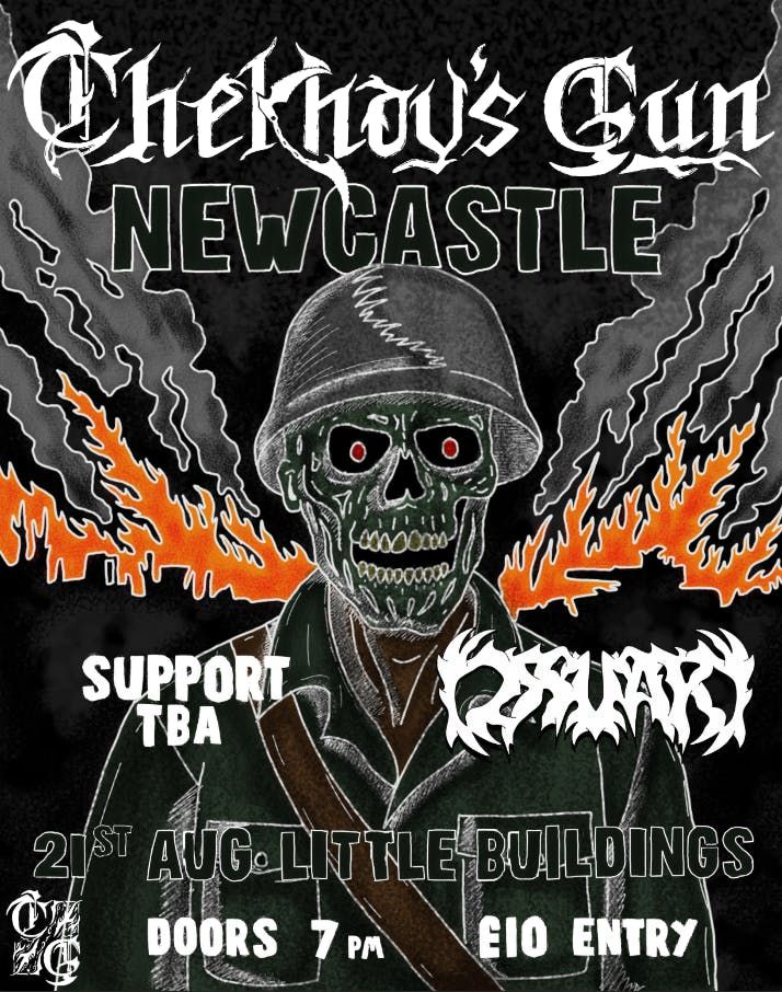 Chekhovs Gun//Ossuary plus support TBA | Event in Newcastle Upon Tyne | AllEvents