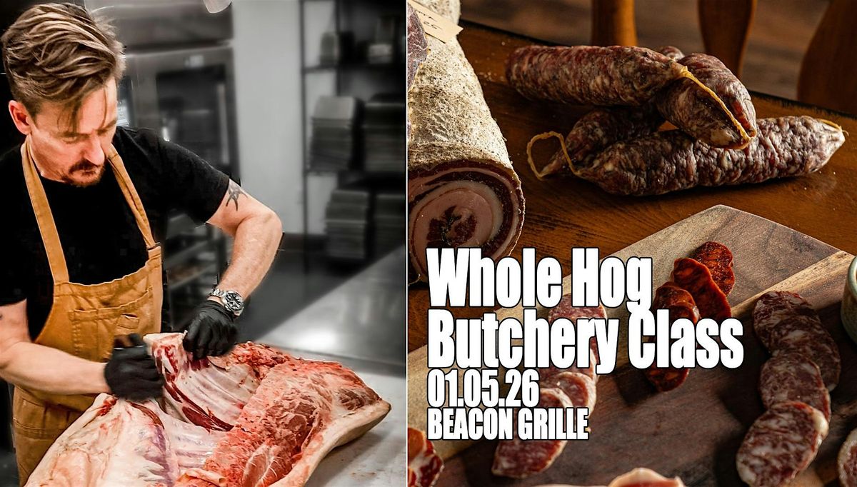 Whole Hog Butchery Class with Chef Bruce Wieszala, 5 January | Event in Buffalo | AllEvents