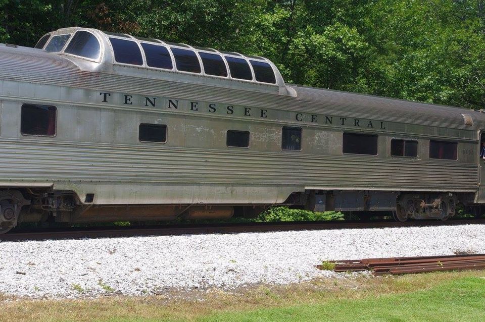 Spring Mile Long Yard Sale Excursion Train , Tennessee Central Railway