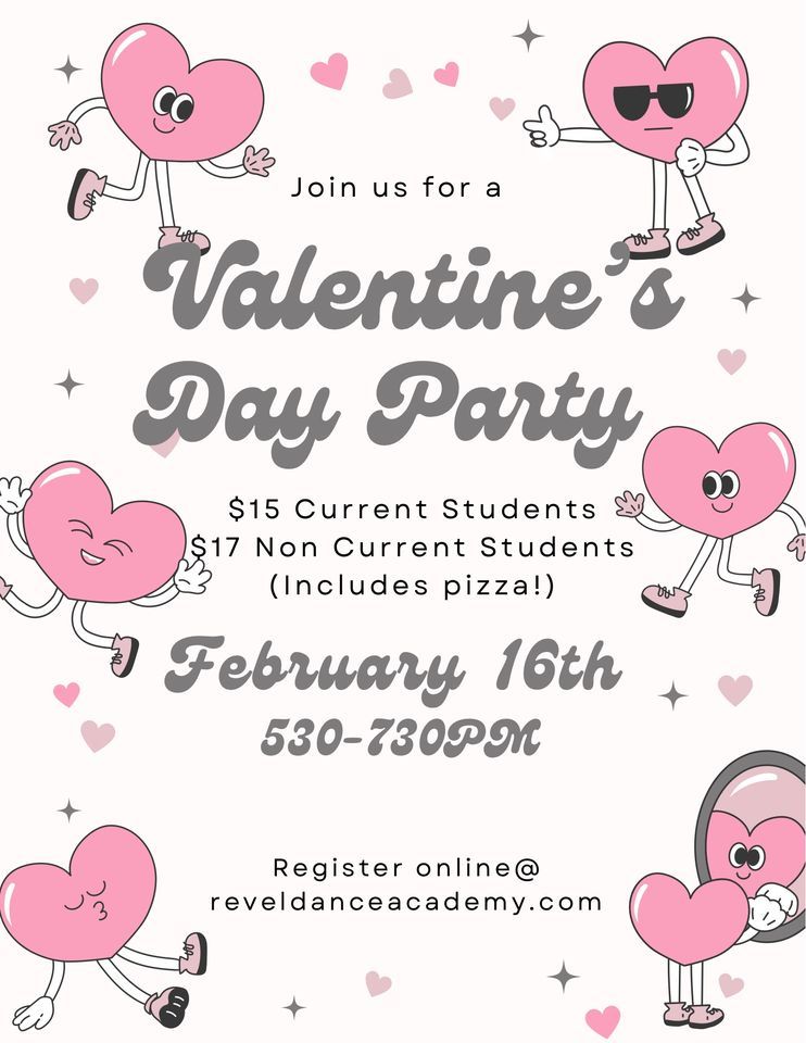 Valentine’s Day Dance Party, W3307 County Road B, Hilbert, WI, February