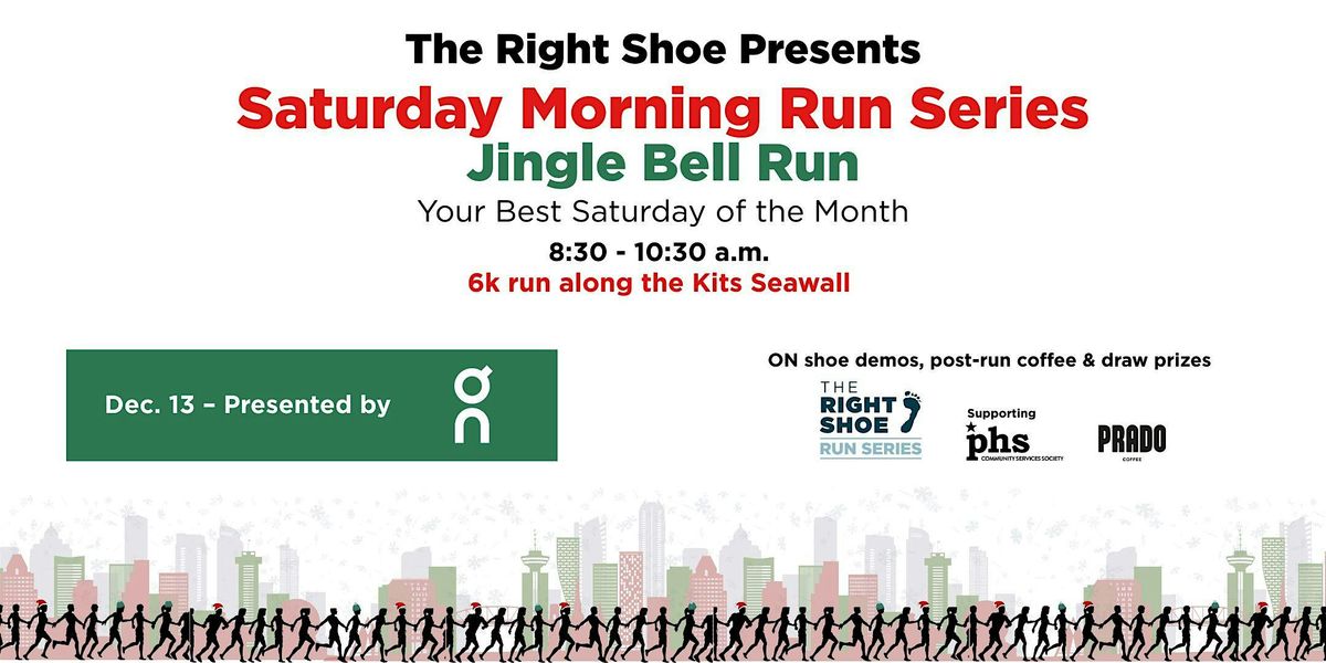 The Right Shoe Jingle Bell Run presented by ON, 13 December | Event in Vancouver | AllEvents