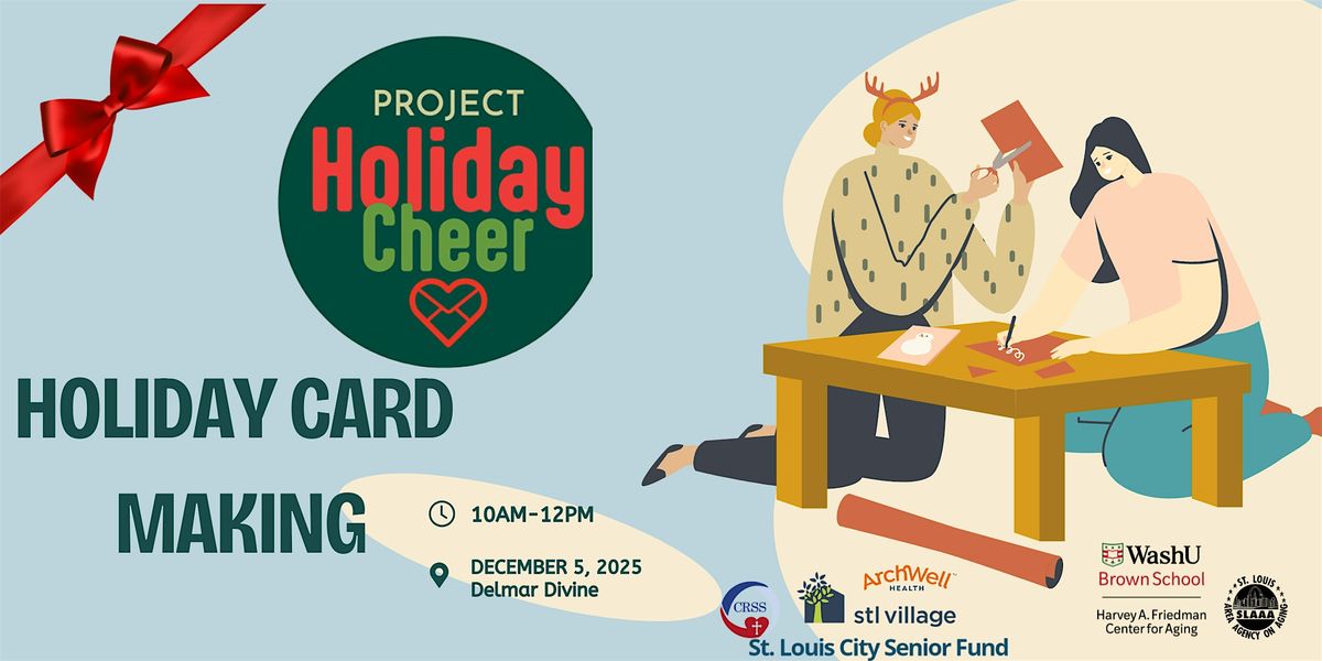 Project Holiday Cheer: Cardmaking, 5 December | Event in St. Louis | AllEvents