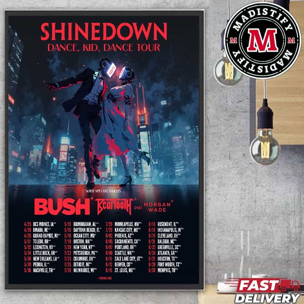 Shinedown  Beartooth & Morgan Wade, 9 May | Event in Nashville | AllEvents