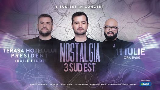 Concert 3 Sud Est Amintirile 2020 Oradea At Grand Palace Oradea Oradea