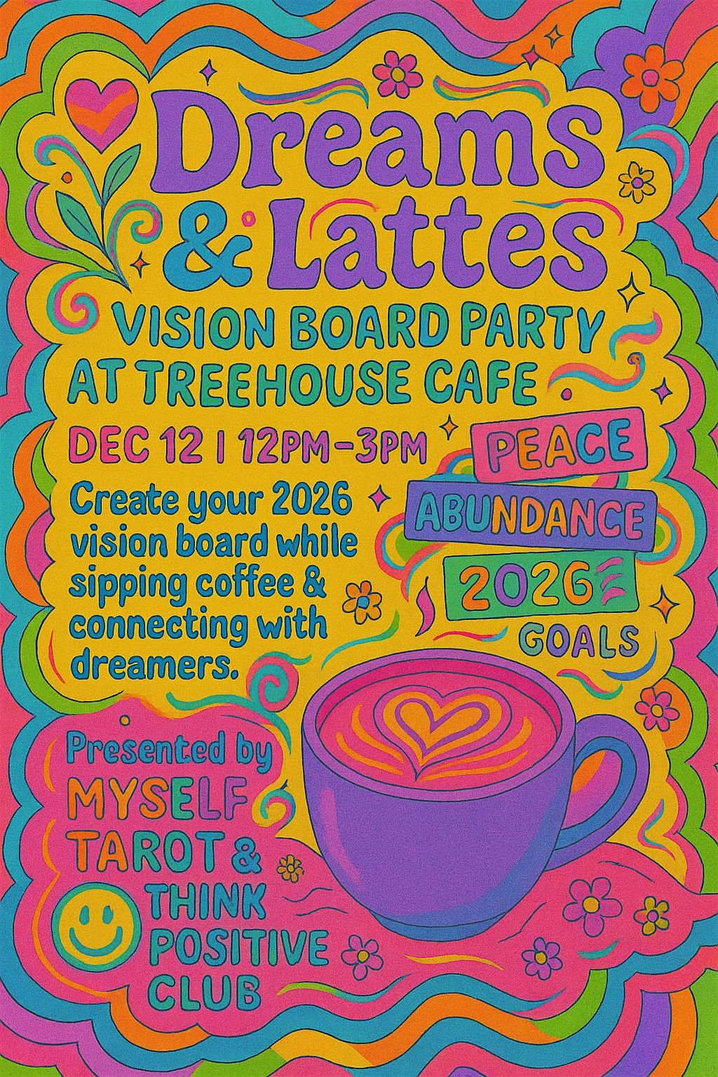 Dreams & Lattes: A Vision Board Afternoon, 12 December | Event in Colorado Springs | AllEvents