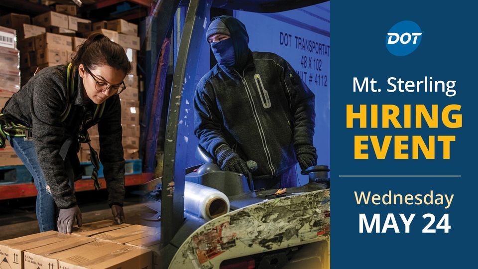 Dot Foods Mt. Sterling Hiring Event, 1 DOT Way, Mt Sterling, IL 62353