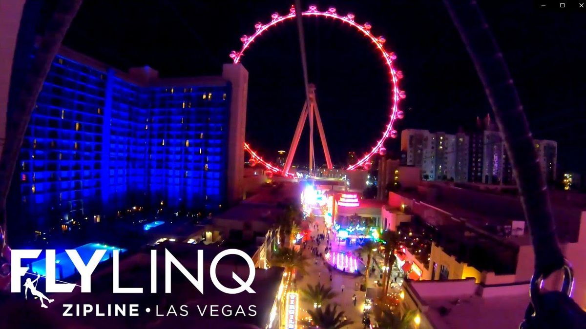 Fly LINQ Zipline at THE LINQ - Las Vegas | Event in Las Vegas | AllEvents