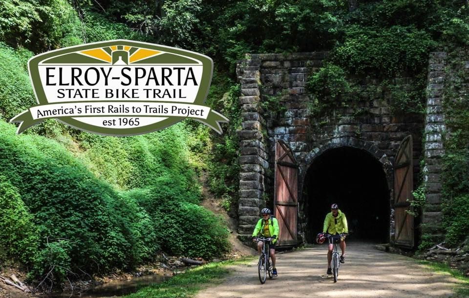 Elroy/Sparta Bike Trip, Elroy Sparta Trail, Kendall, 28 July to 30 July